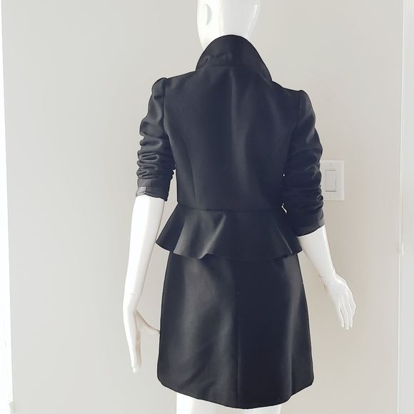 JACK BY JACK Jackets & Blazers - PEPLUM PEACOAT